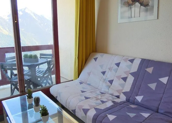 Cosy Pour 4 A Avec Balcon Au Sud - Fr-1-457-139 Saint-Lary-Soulan